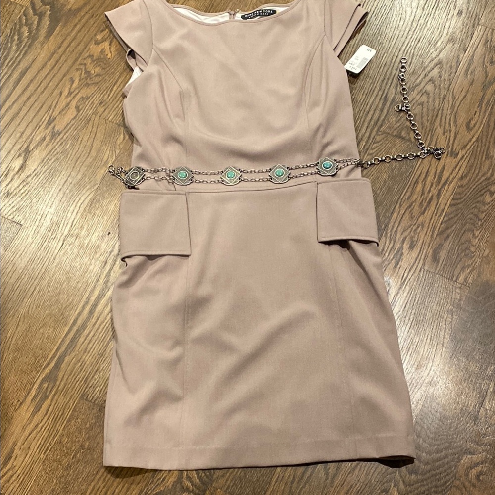 Woman’s Classic Beige Dress